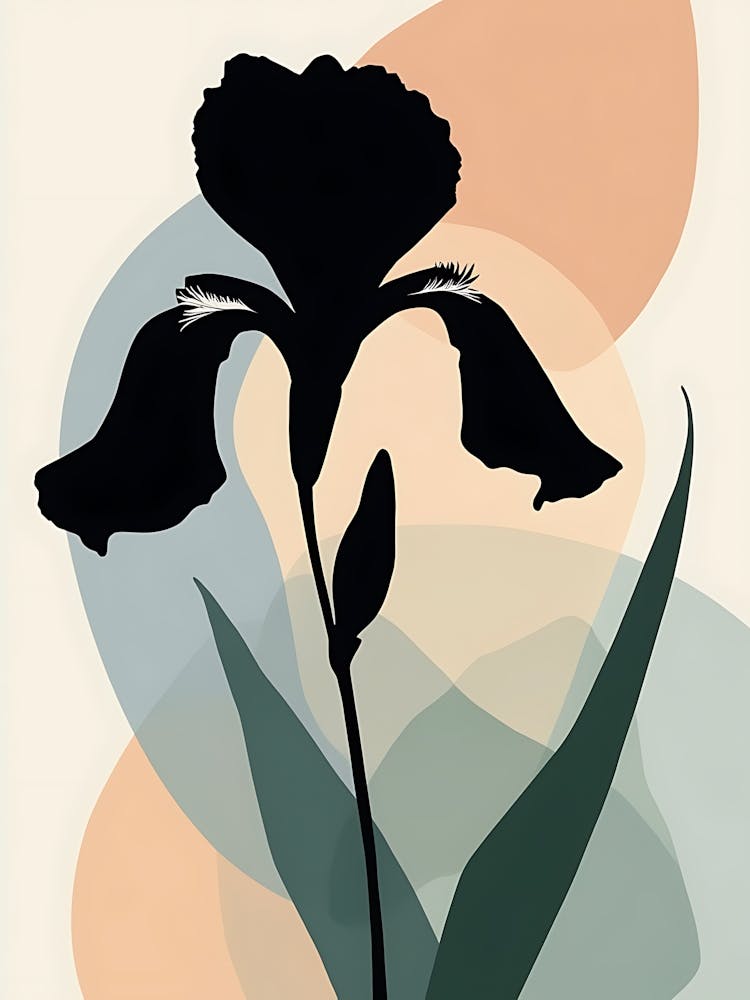 Delicate Plant Study in Subtle Warm Colors