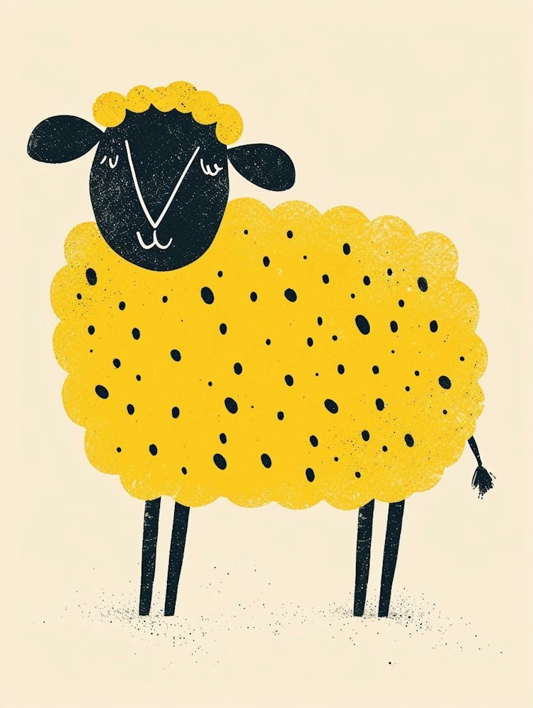 Yellow Sheep 1