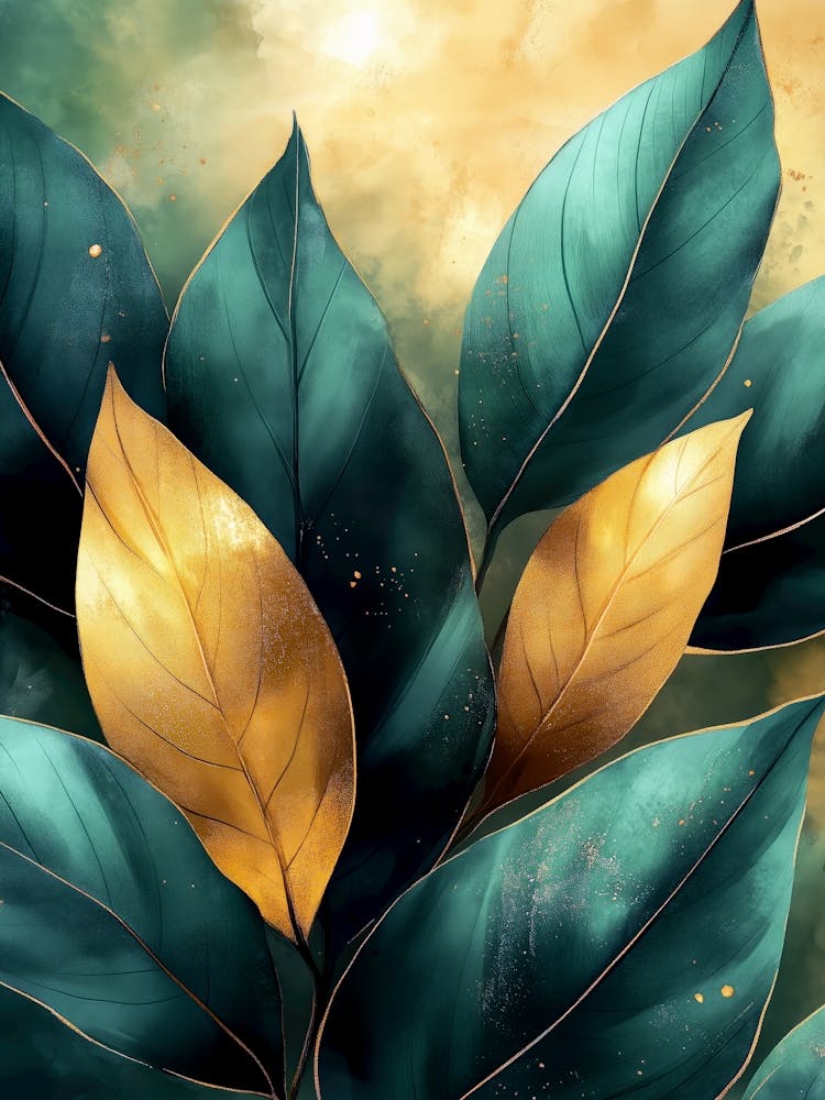 Gold Leaves