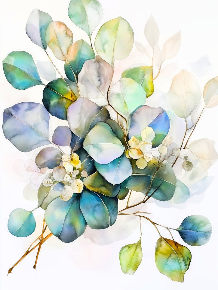 Eucalyptus Art Floral Nature 3