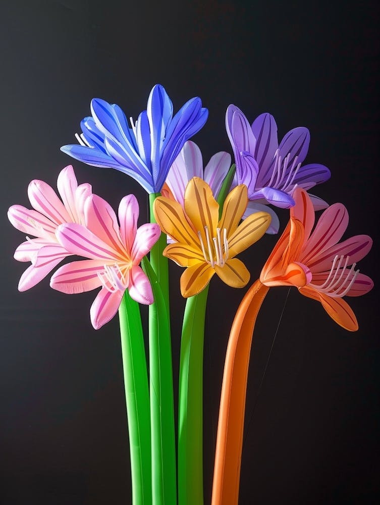 Bright Inflatable Flowers Agapanthus 2
