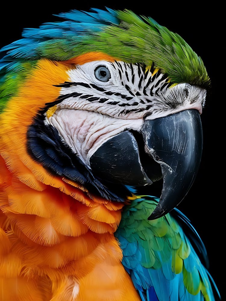 Colorful Macaw