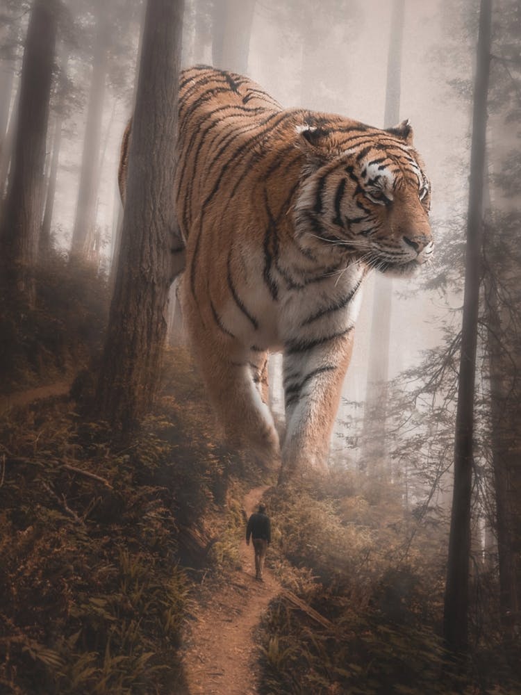 Wild Giant Tiger Forest
