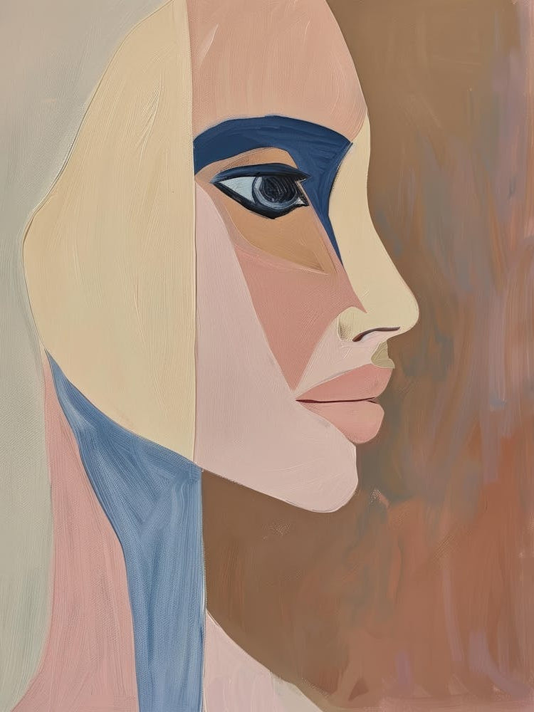 Abstract Portrait Of A Woman 74