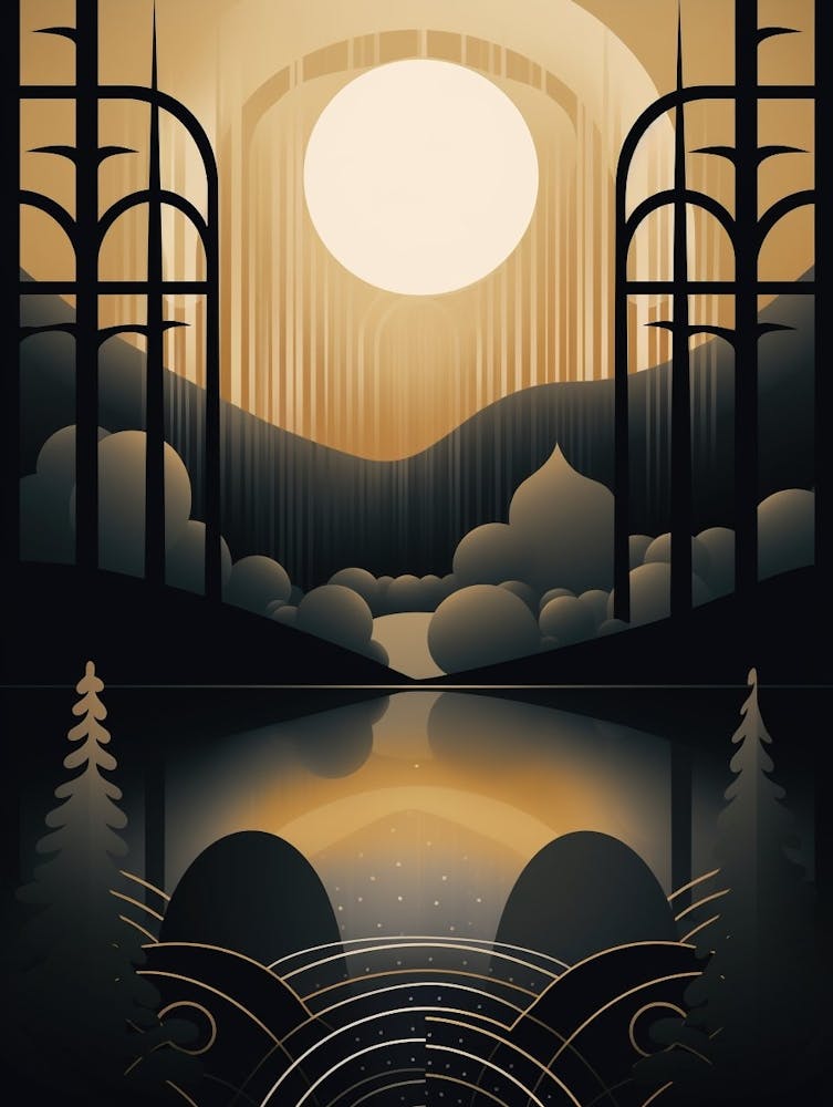 Art Deco Abstract Minimalist 8
