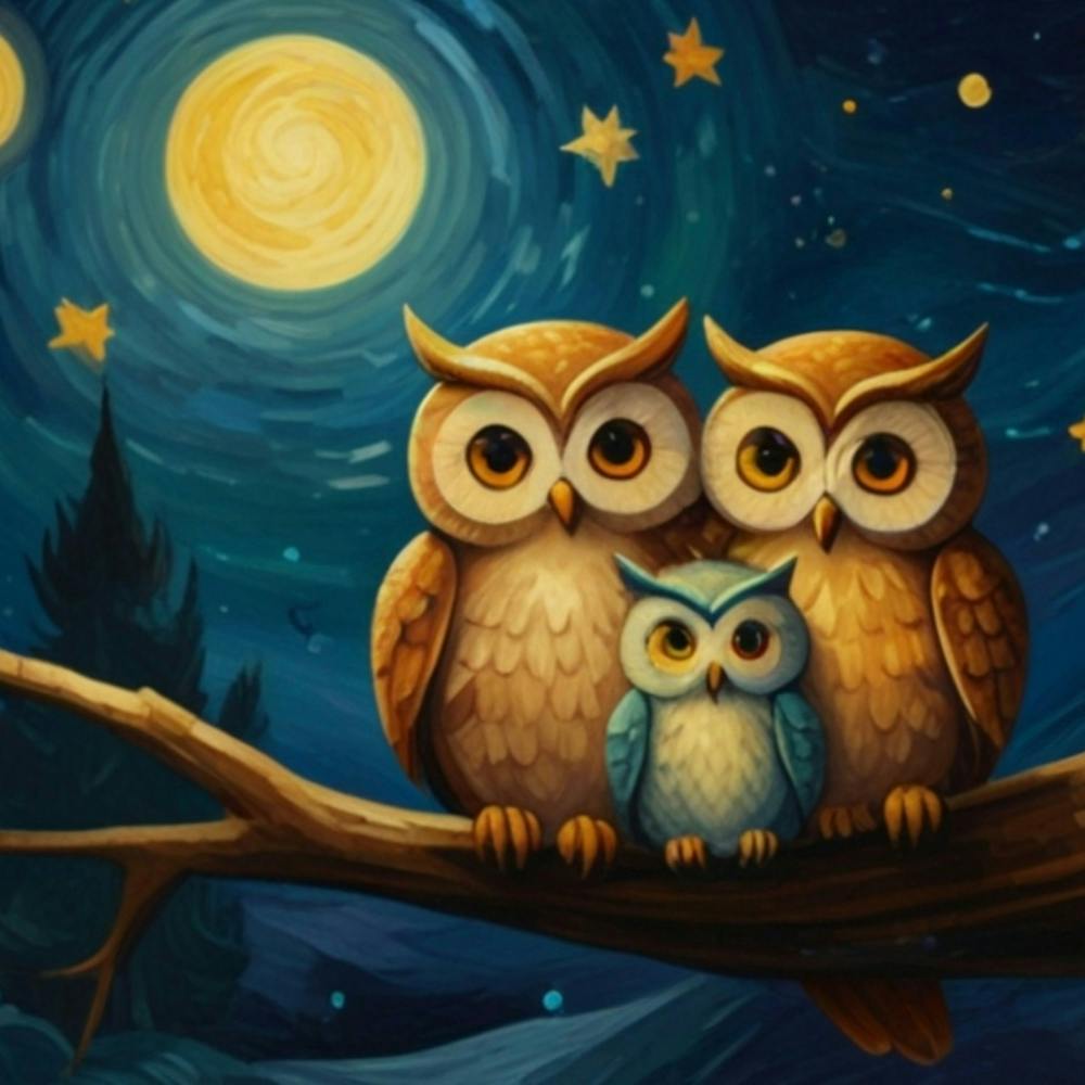 Owls At Night