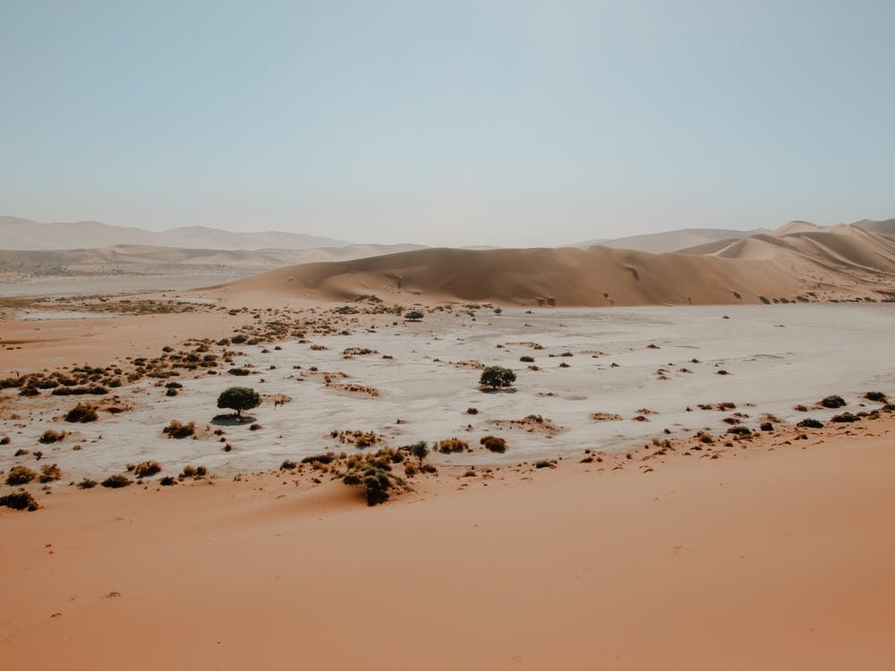View Over Sossusvlei Namibia
