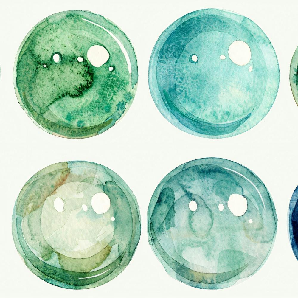 Watercolor Circles 2