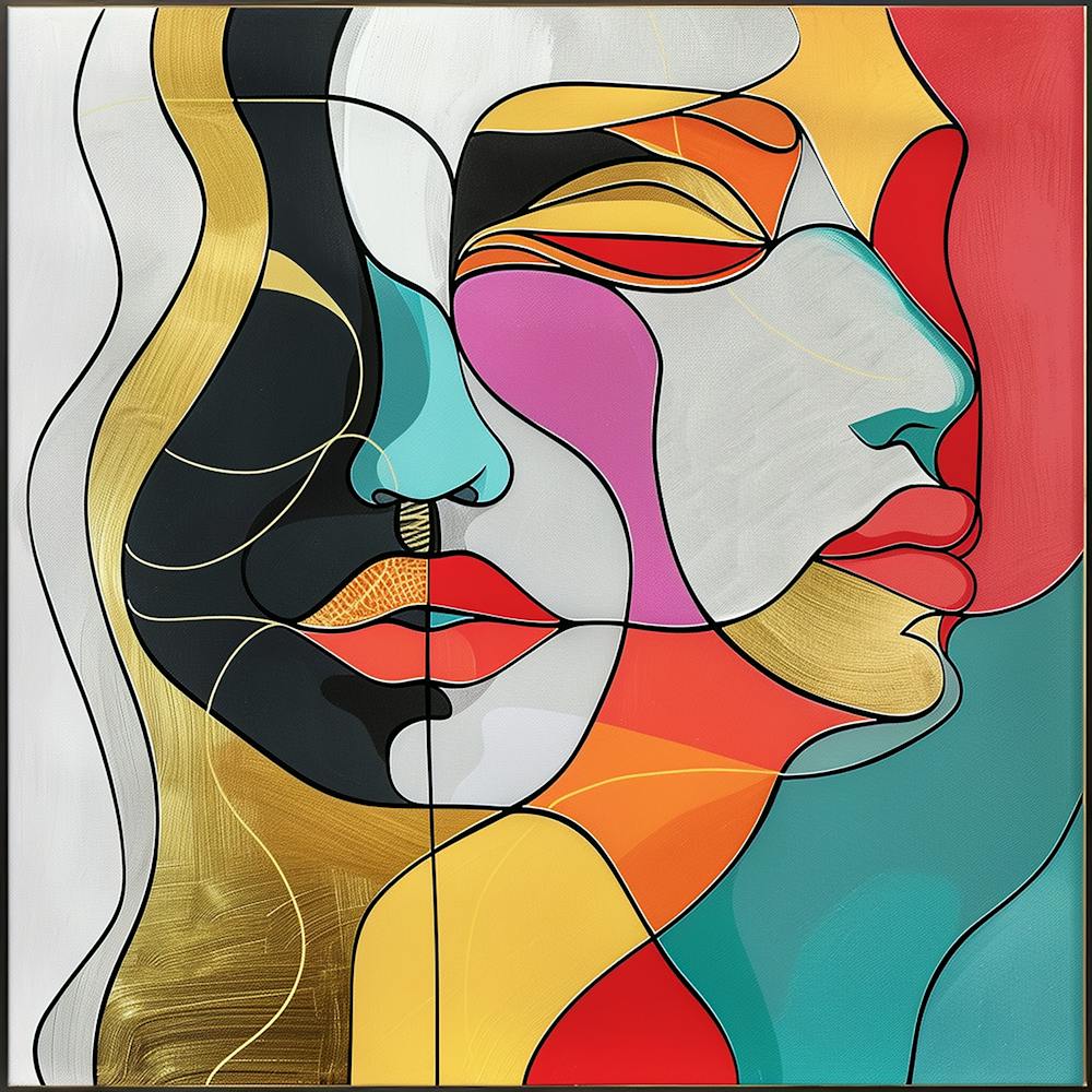 Two Women'S Faces