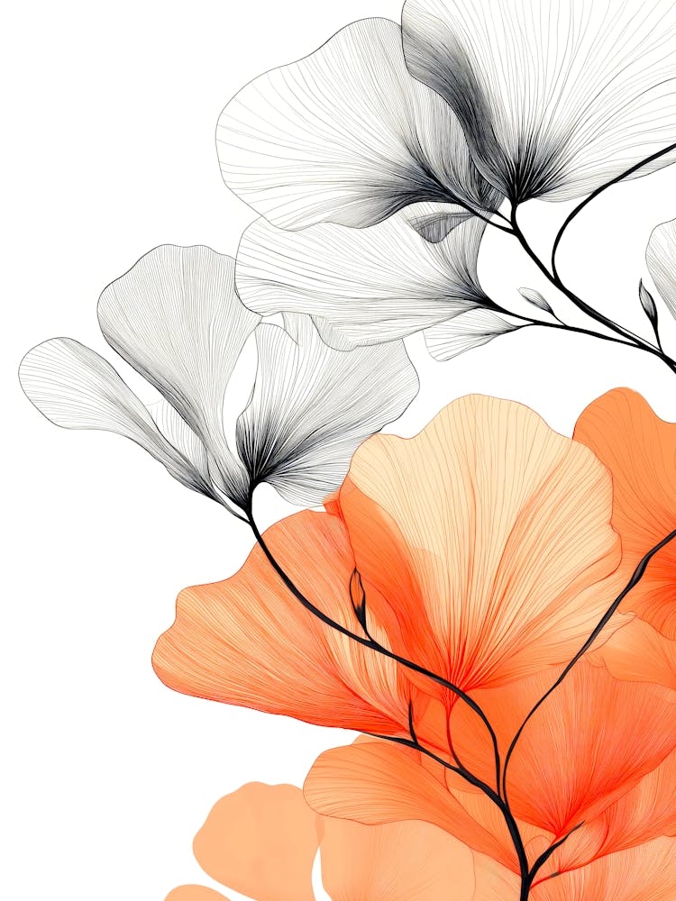 Gypsophilia nature art