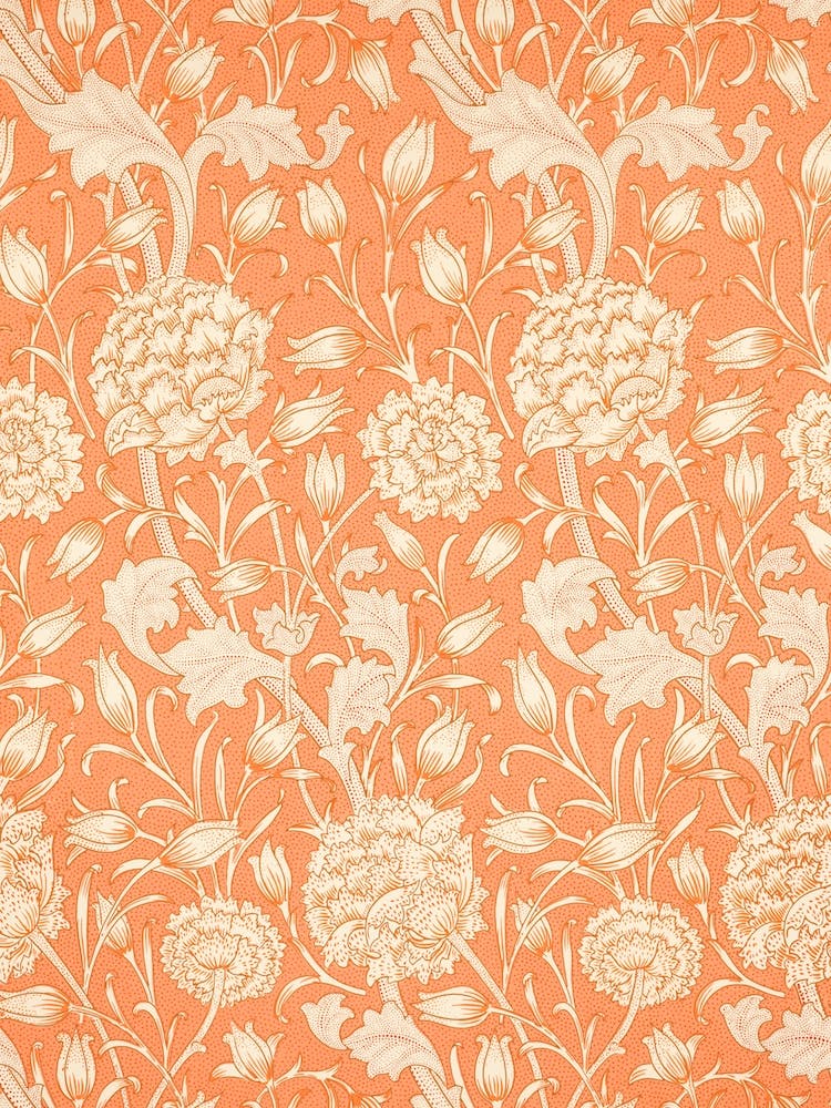 Wild Tulip Orange, William Morris
