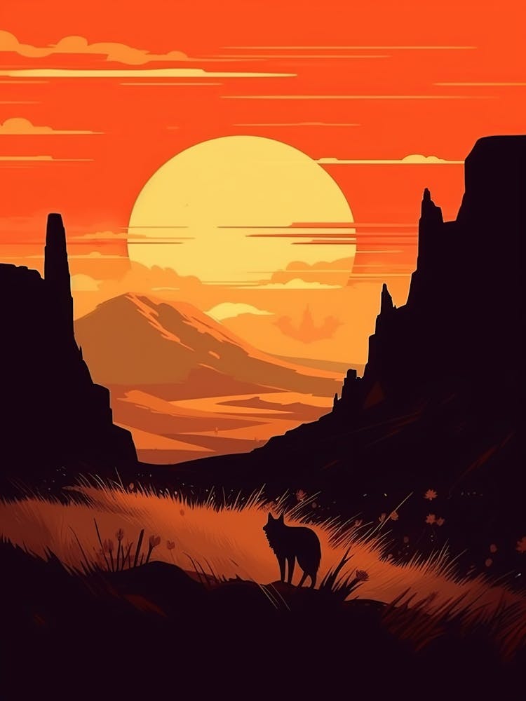 Sunset In The Desert 11