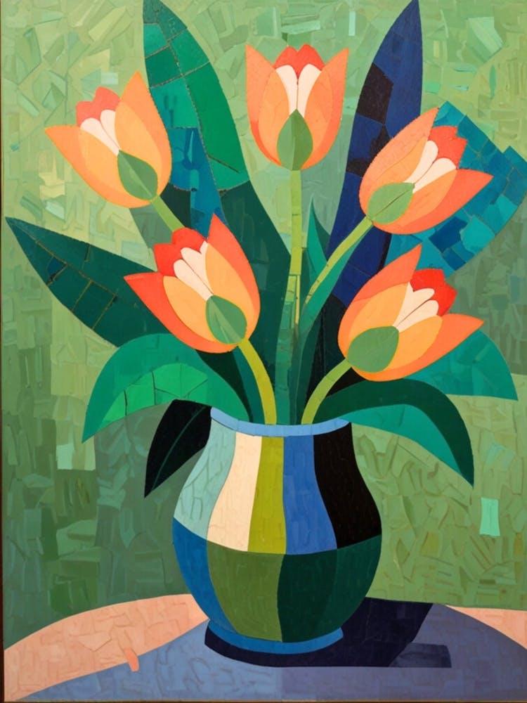 Tulips In A Vase 10
