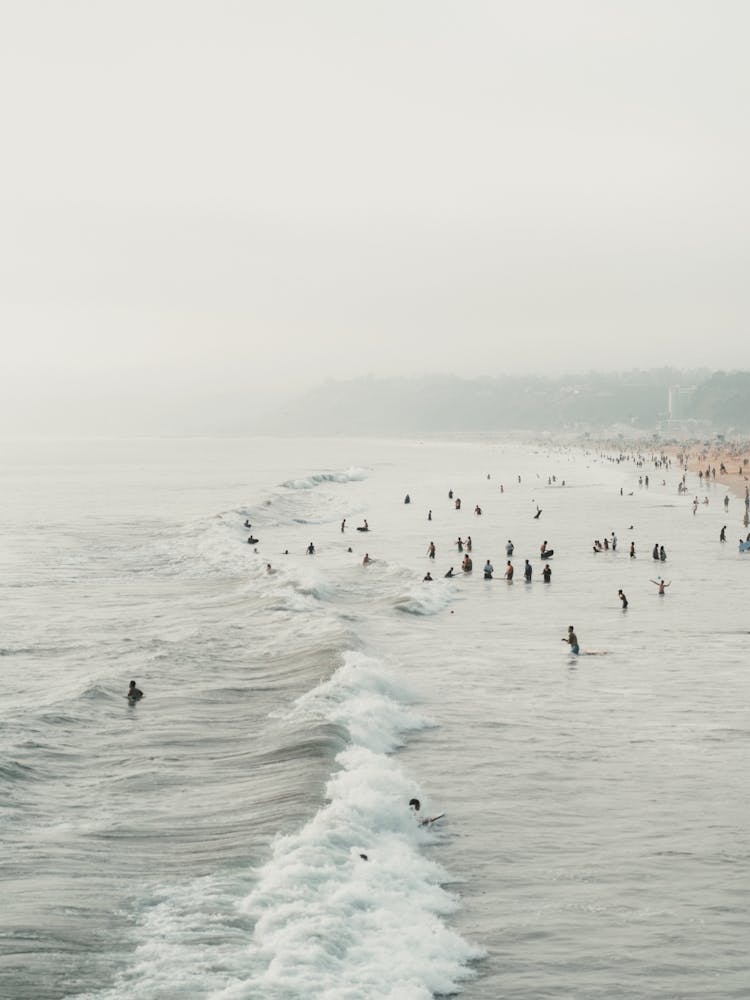 People On The Beach