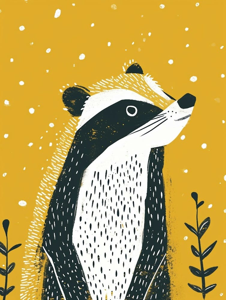 Yellow Badger 4