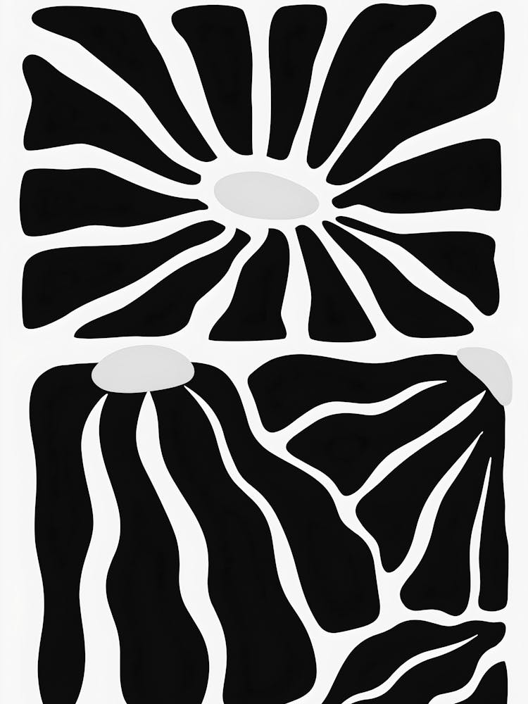 Abstract Black And White 7