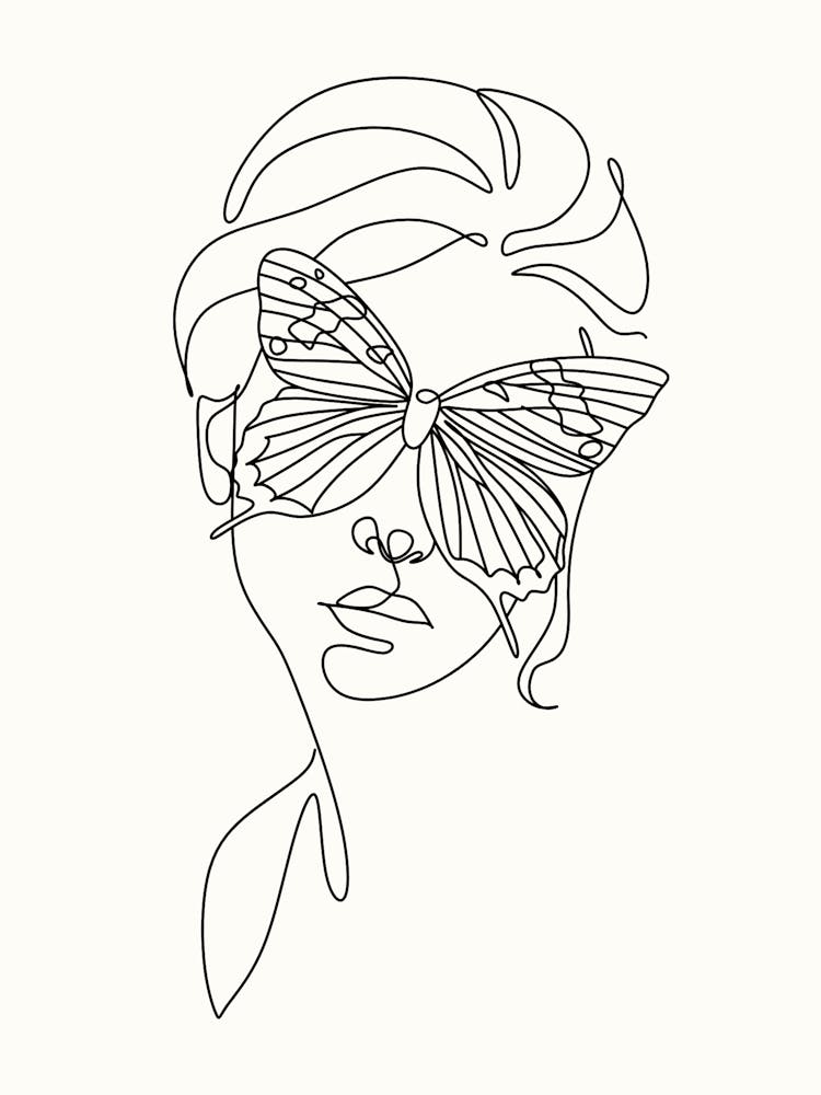Butterfly Face