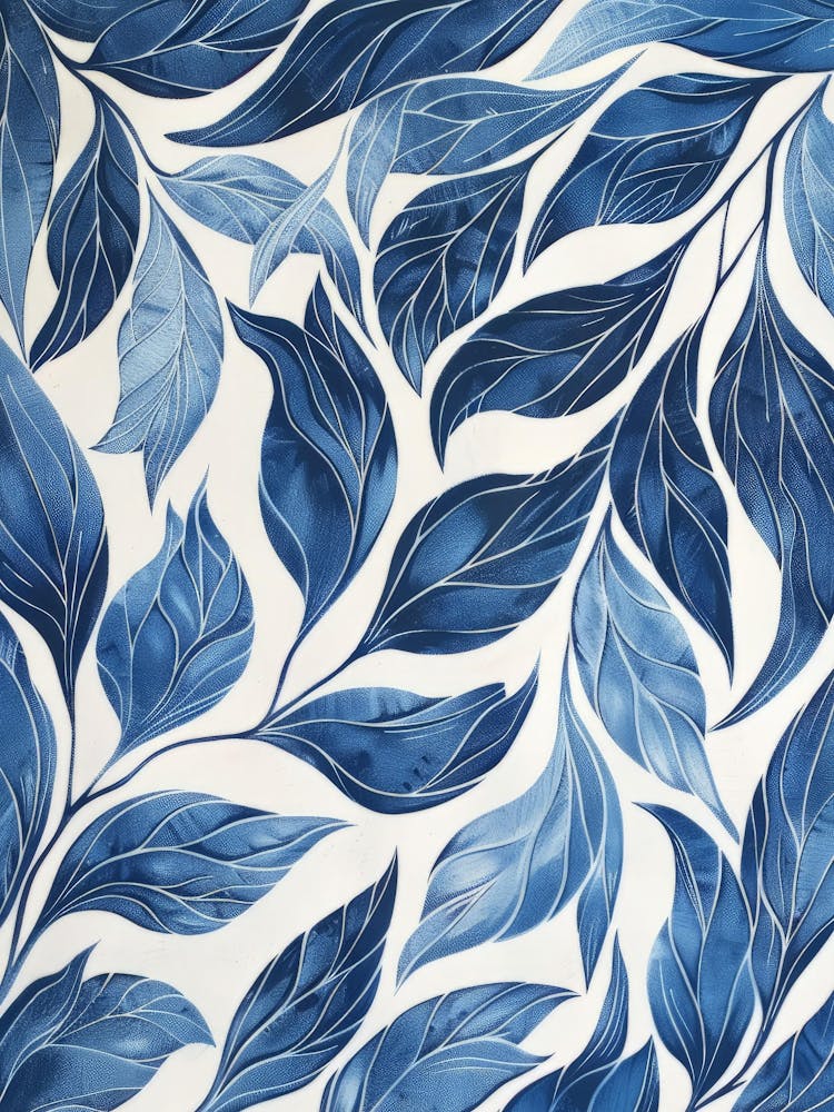 Blue Leaves 17