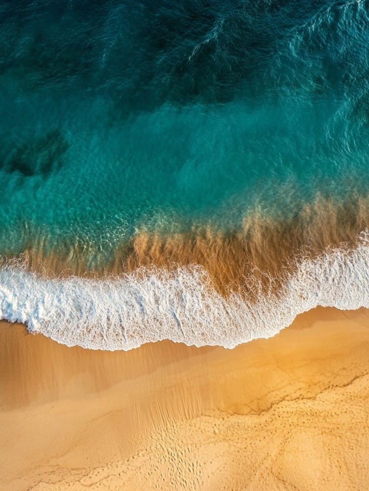 Aerial View Of A Beach 159