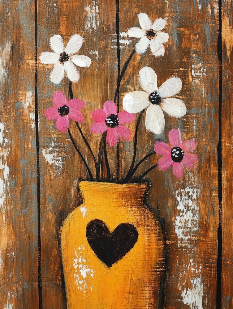Daisies In A Vase 35