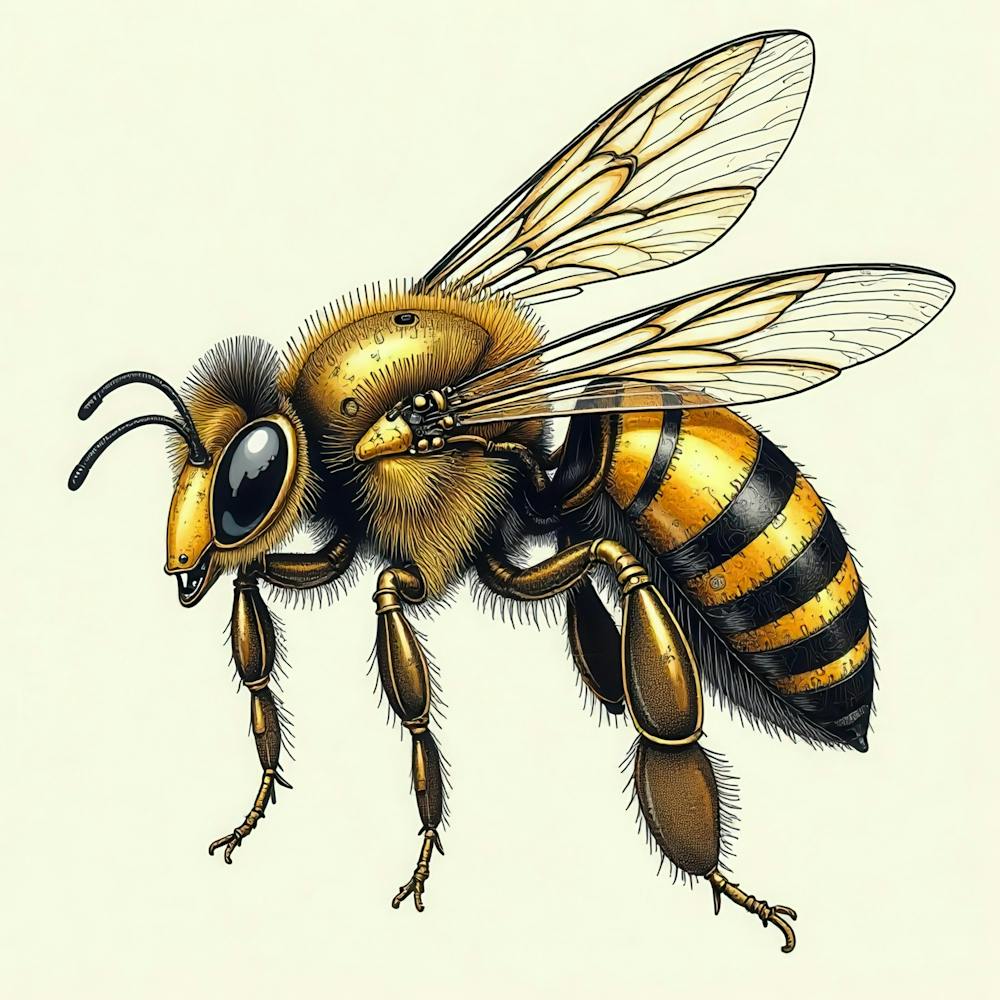 Bee Illustration 2