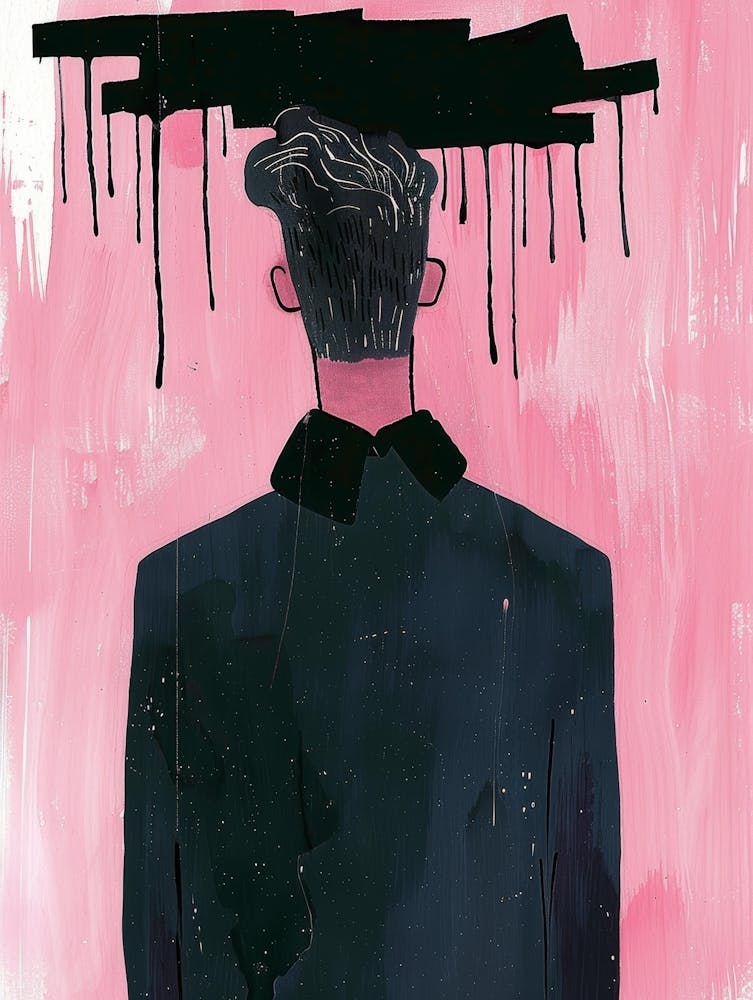 Man With Dripping Hair