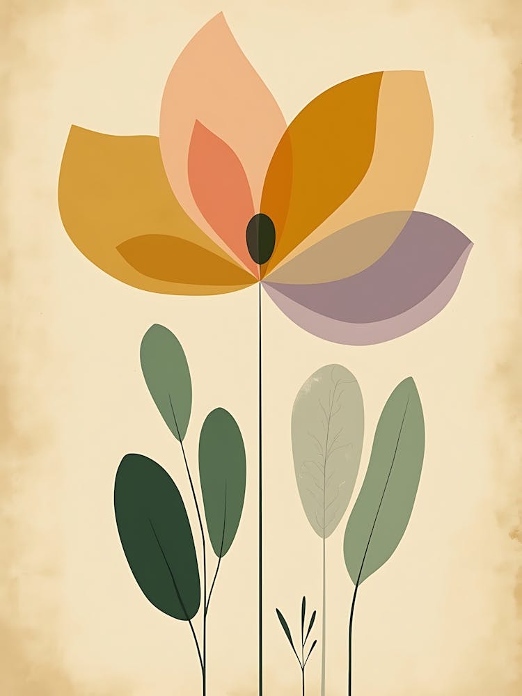 Muted Floral Symphony