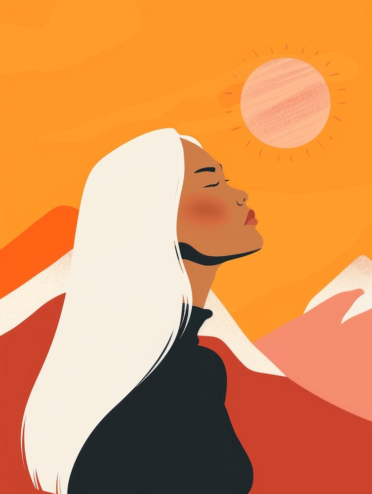 Woman In The Sun 1