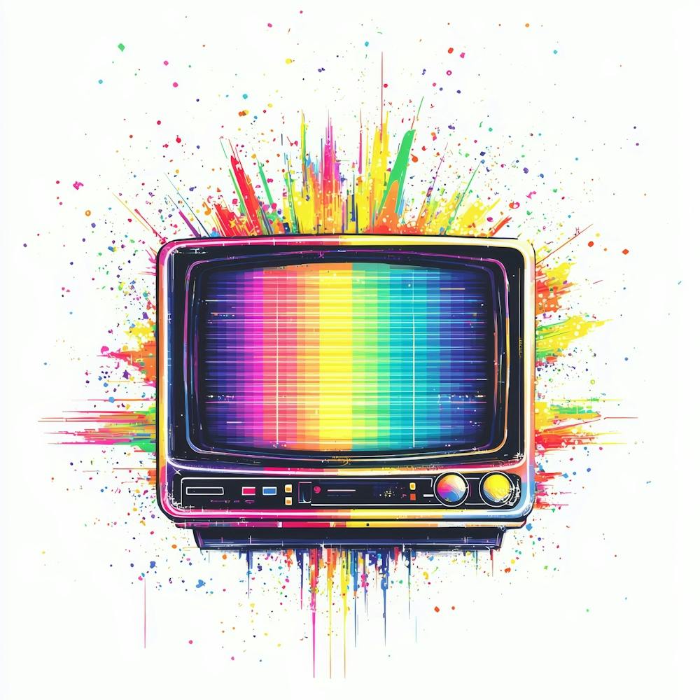 Pop Culture Inspired Retro Tv 2