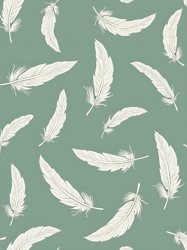 Motif Nature Ton Sauge