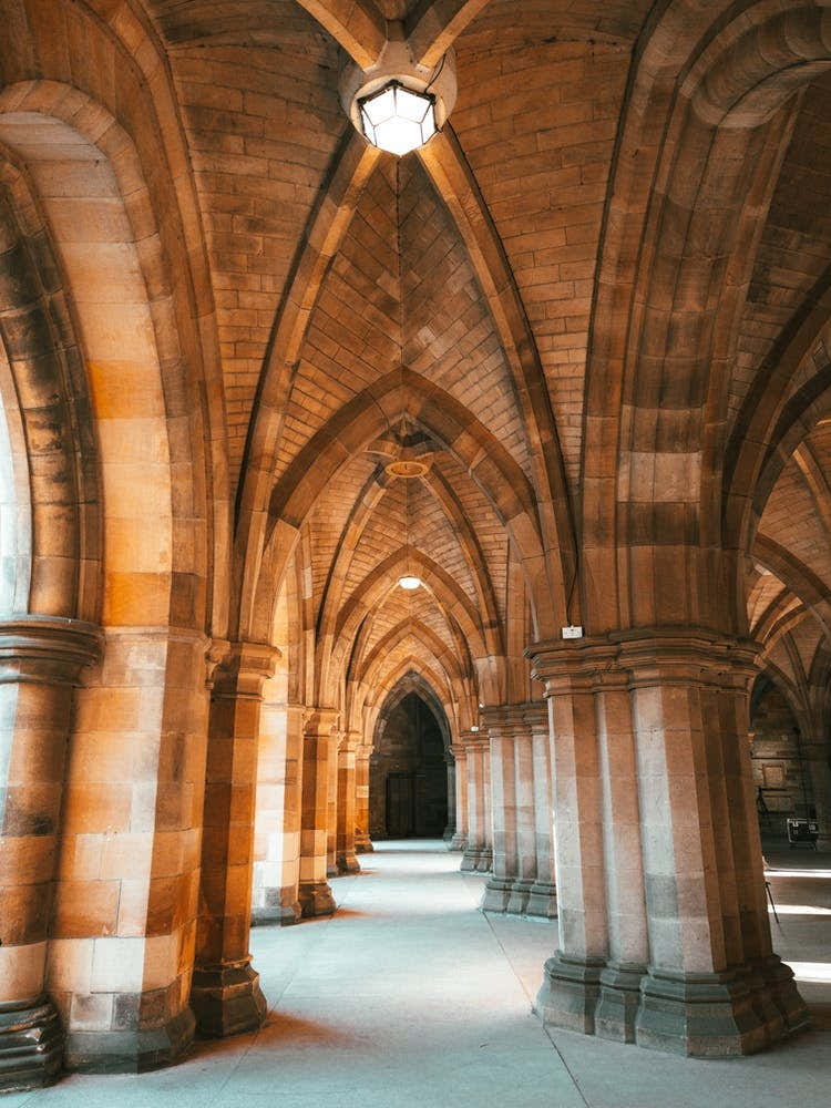 Hall Of The University Of Glasgow