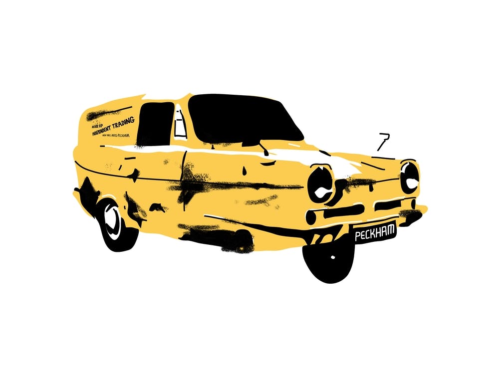 Peckham Only Fools Van