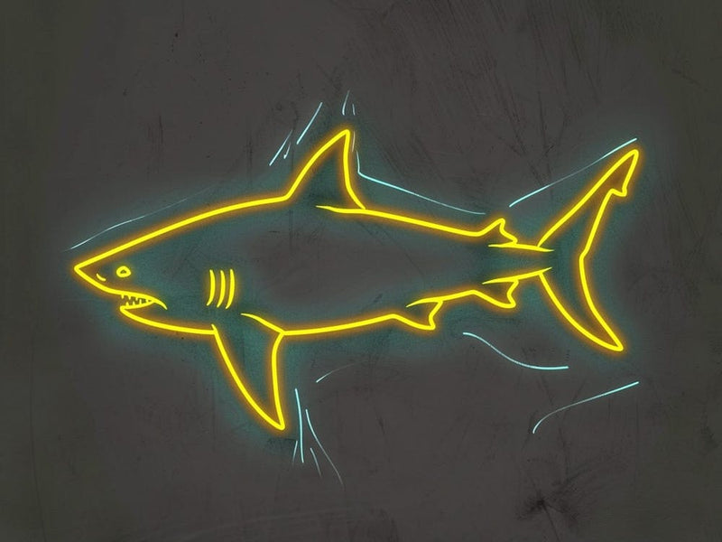 Neon Lemon Shark 2