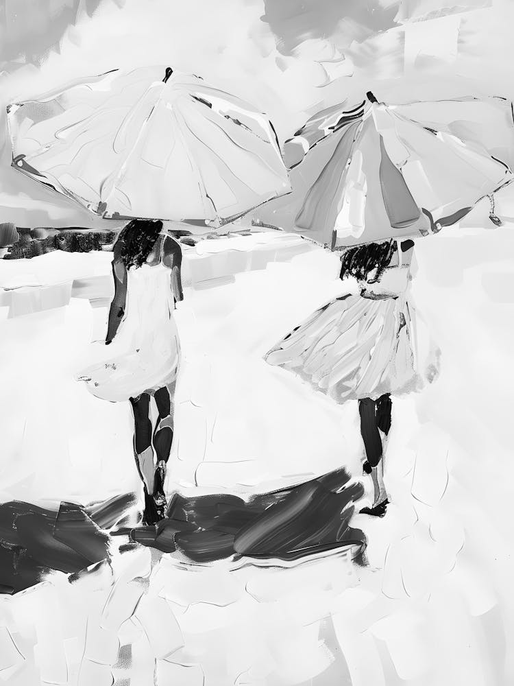 Two Girls On The Beach