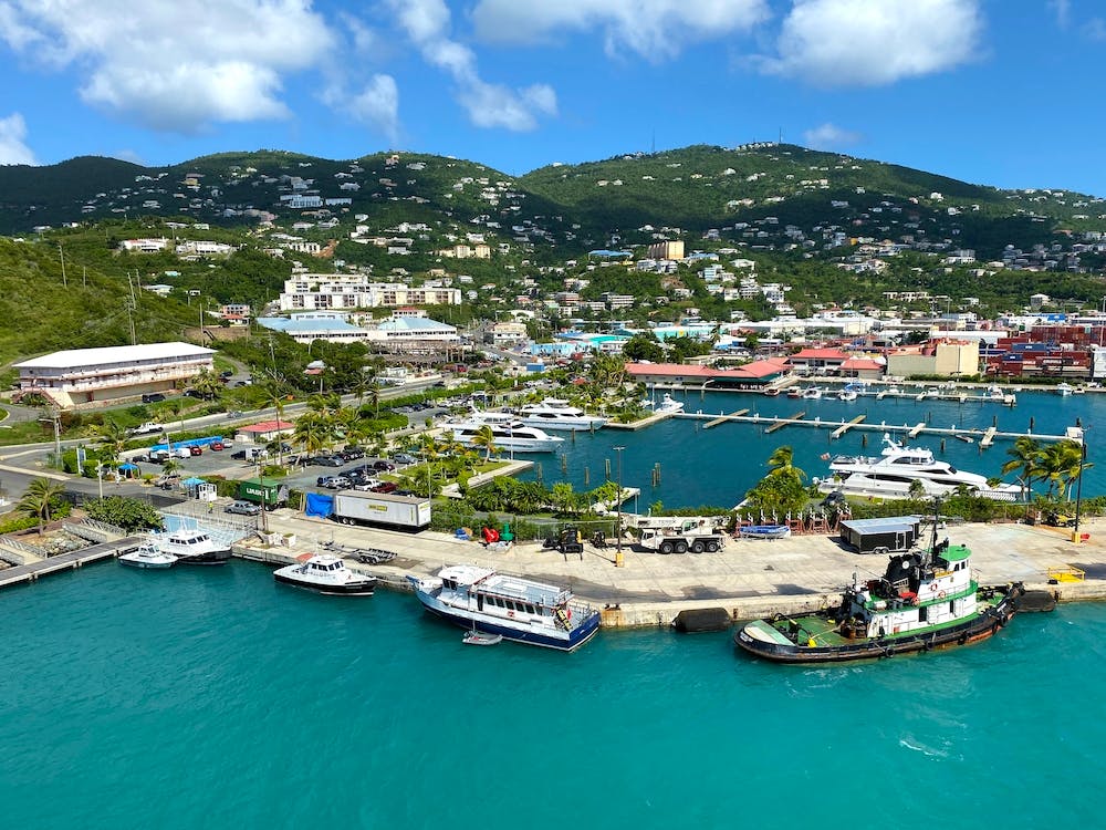 Port in St. Thomas, BVI