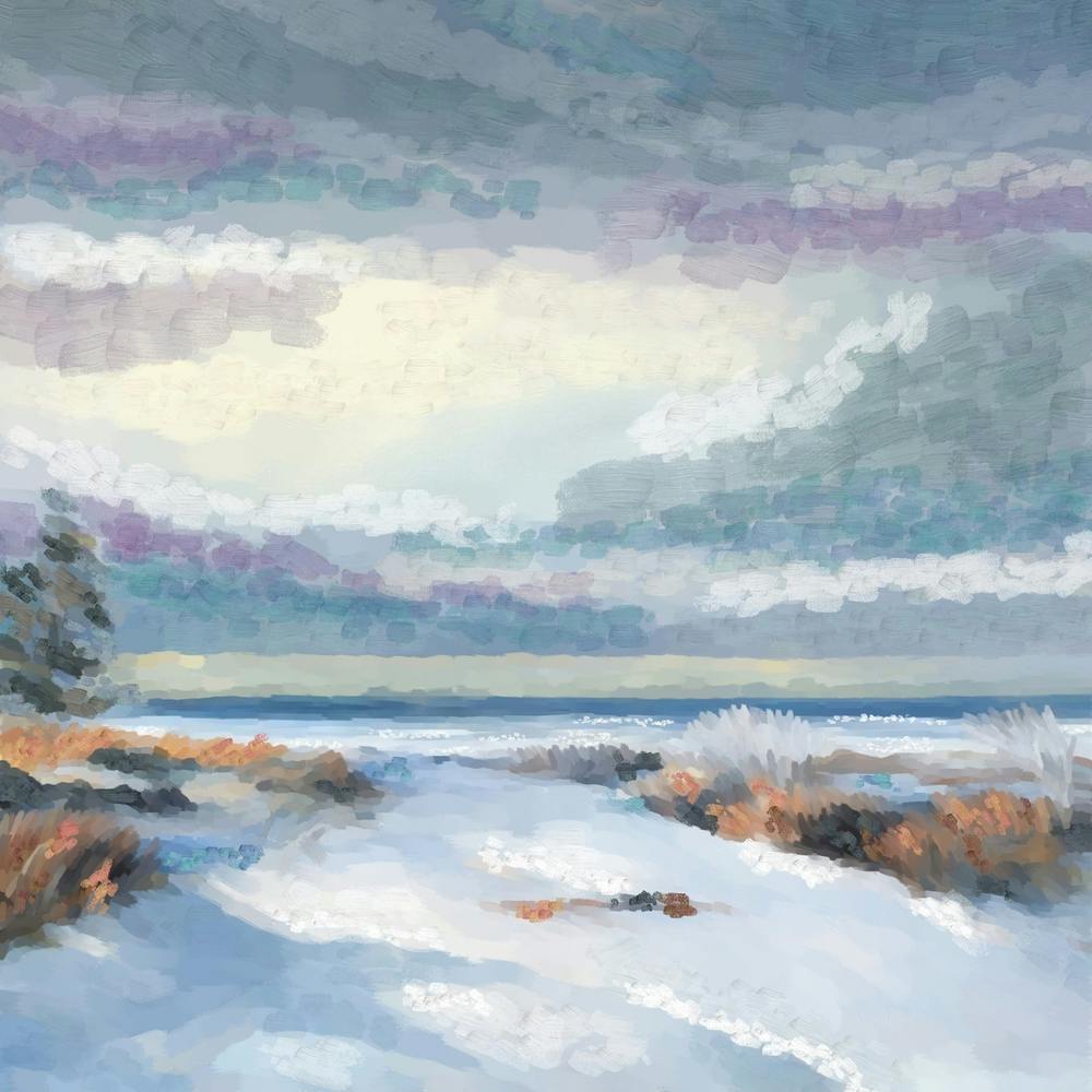 Winter sea