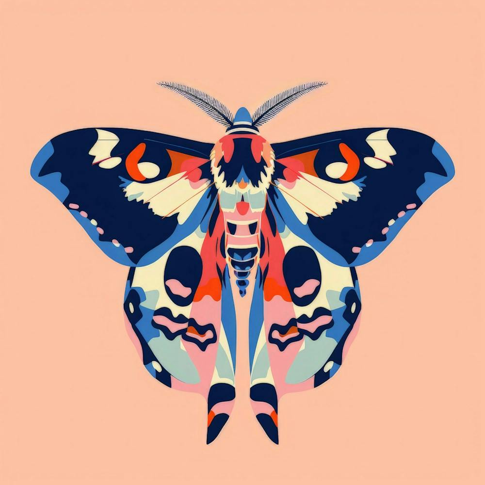 Moth illustration 8