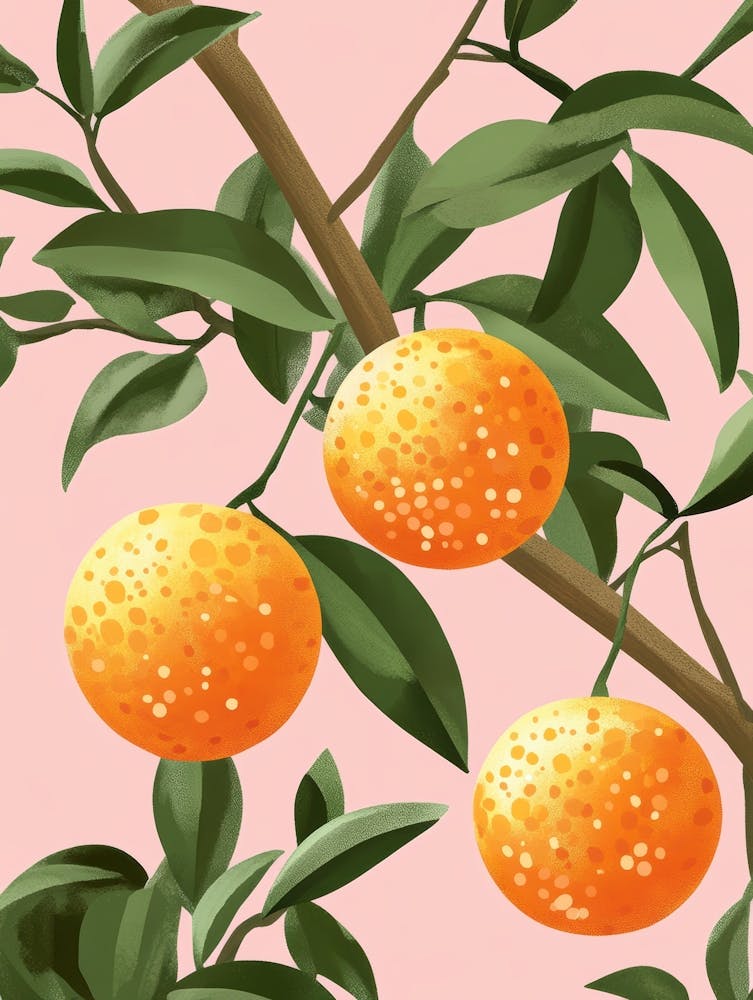 Oranges On A Branch 7