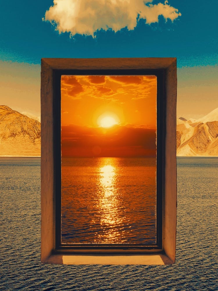 Surrealism Window Portal