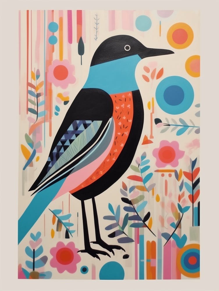 Colourful Scandi Bird Dipper 1