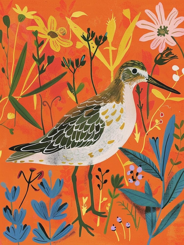 Spring Birds Dunlin 3