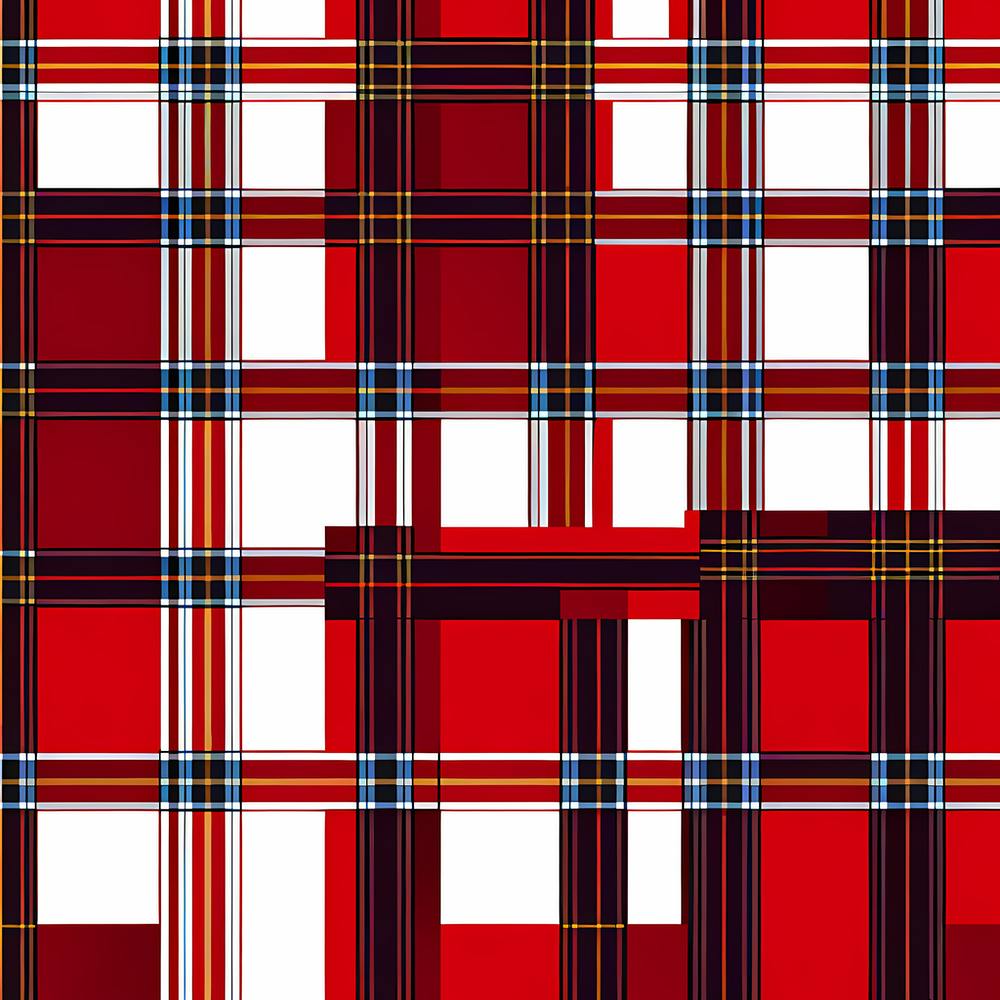 Tartan Pattern Art