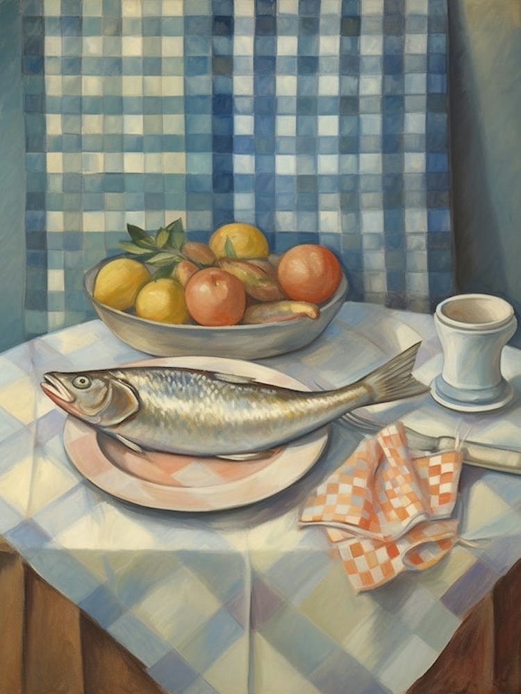 Herring 2 Still Life Painting