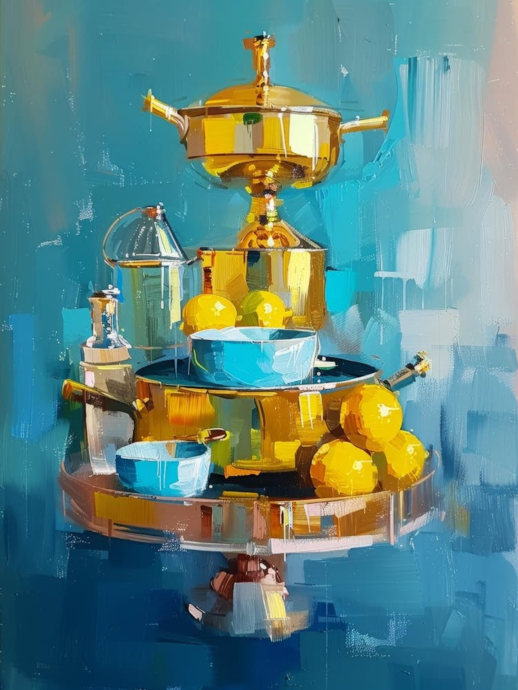 Golden Pots And Lemons