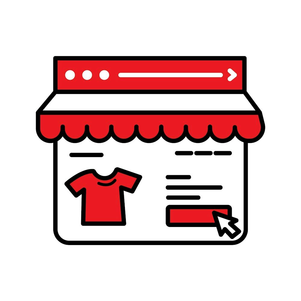 Ecommerce Store Icon