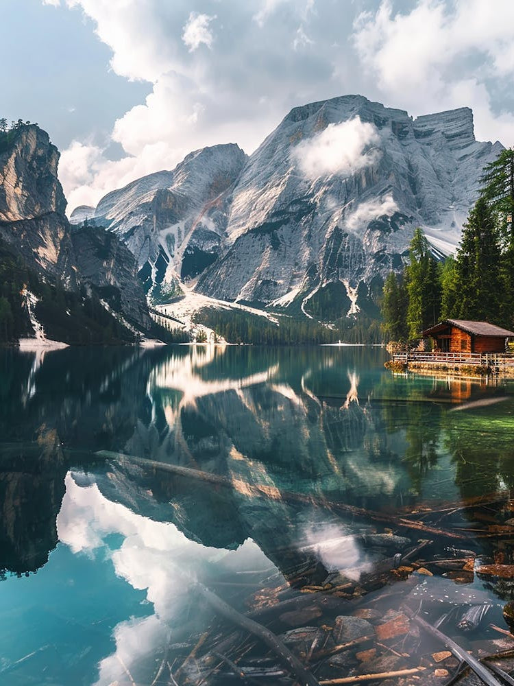 Lake In The Dolomites