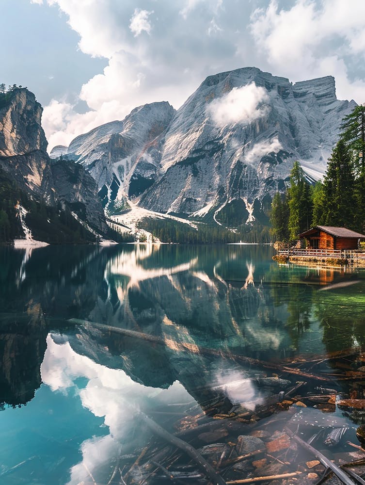 Lake In The Dolomites