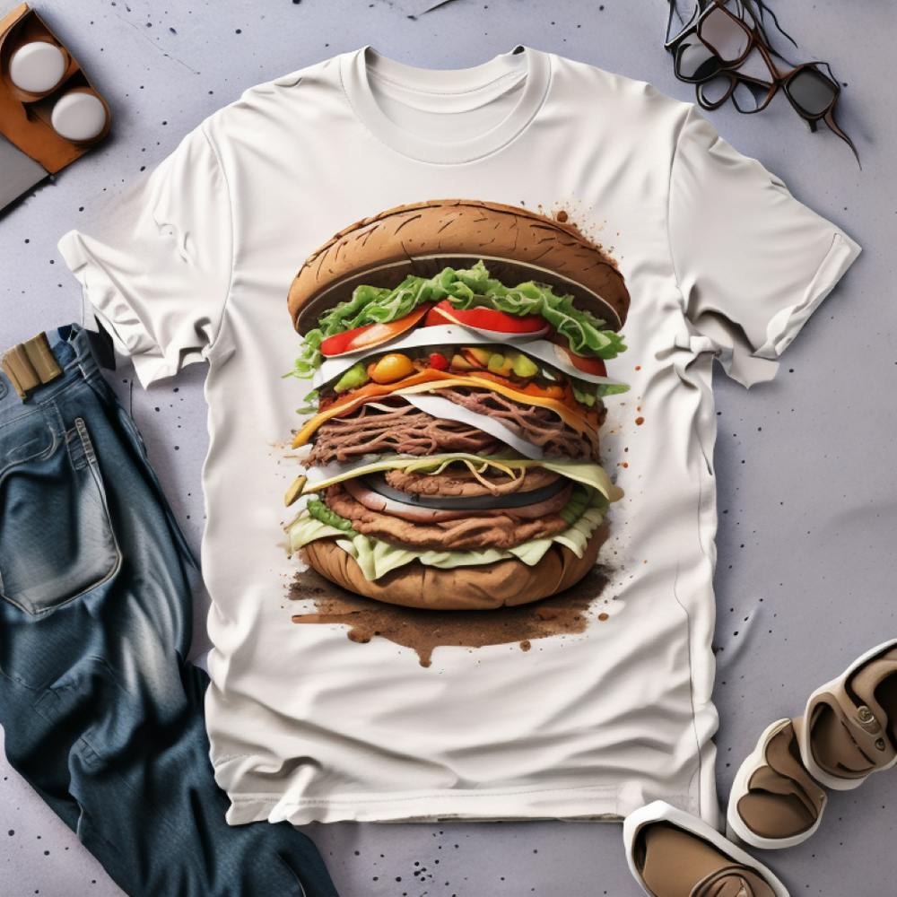 Burger Painting
