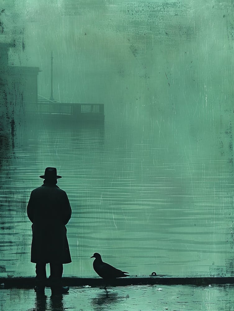 Man And A Bird