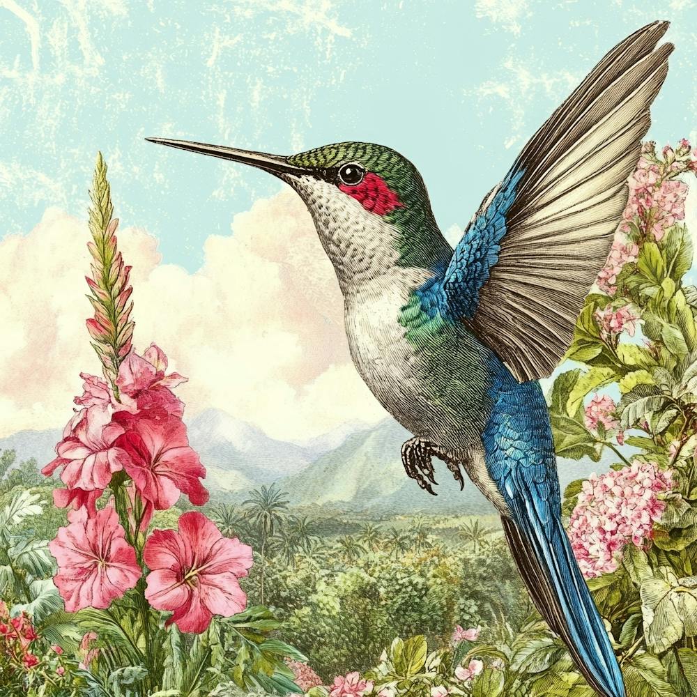 Hummingbird Art